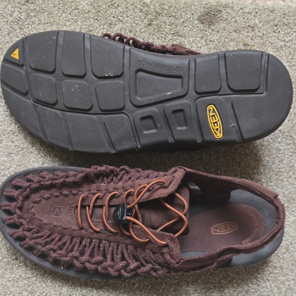 KEEN Women's Brown Woven Sandals
